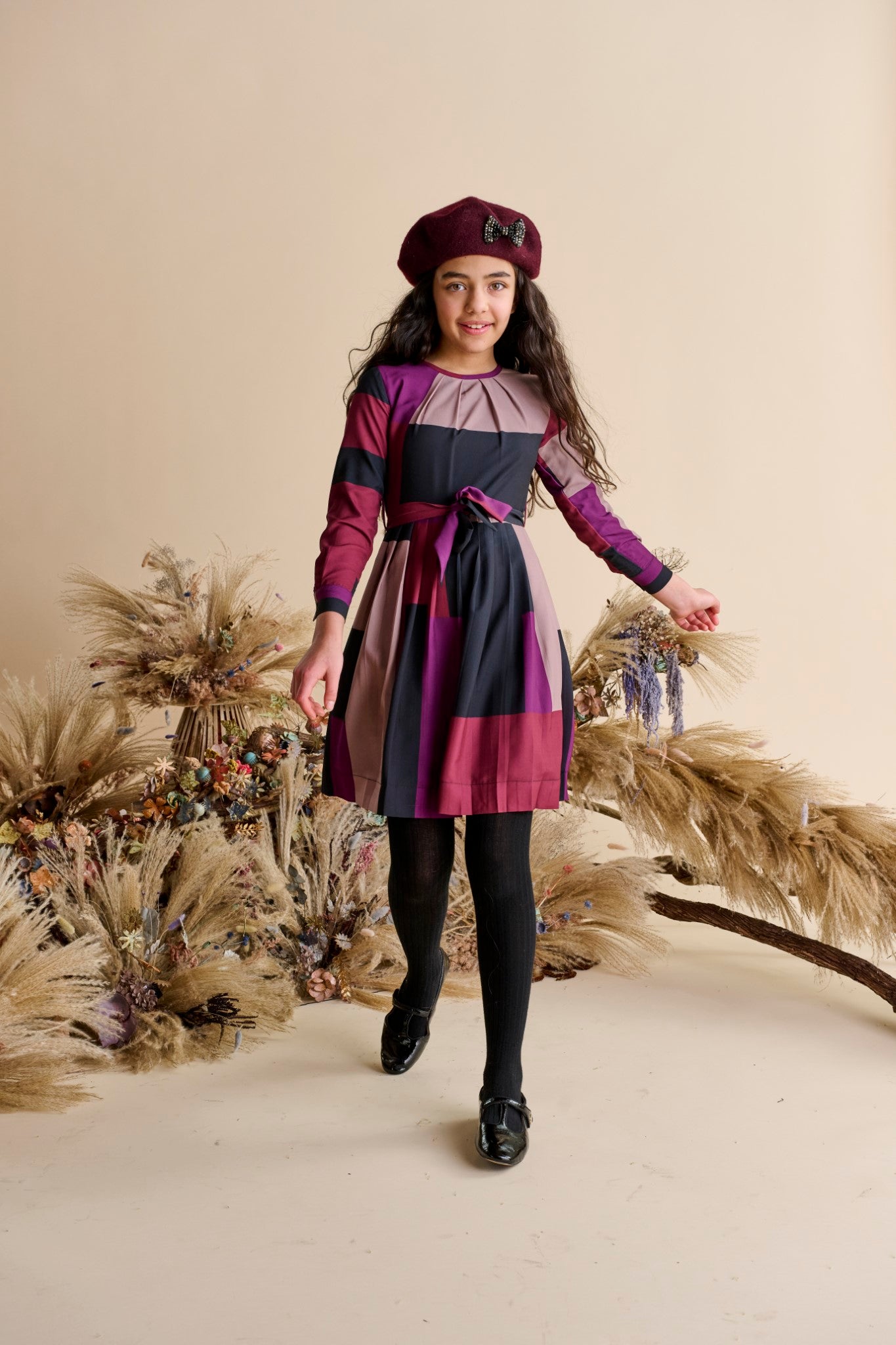 COLORBLOCK DRESS שמלה