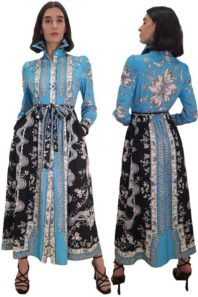 NANCY YANG DRESS שמלה