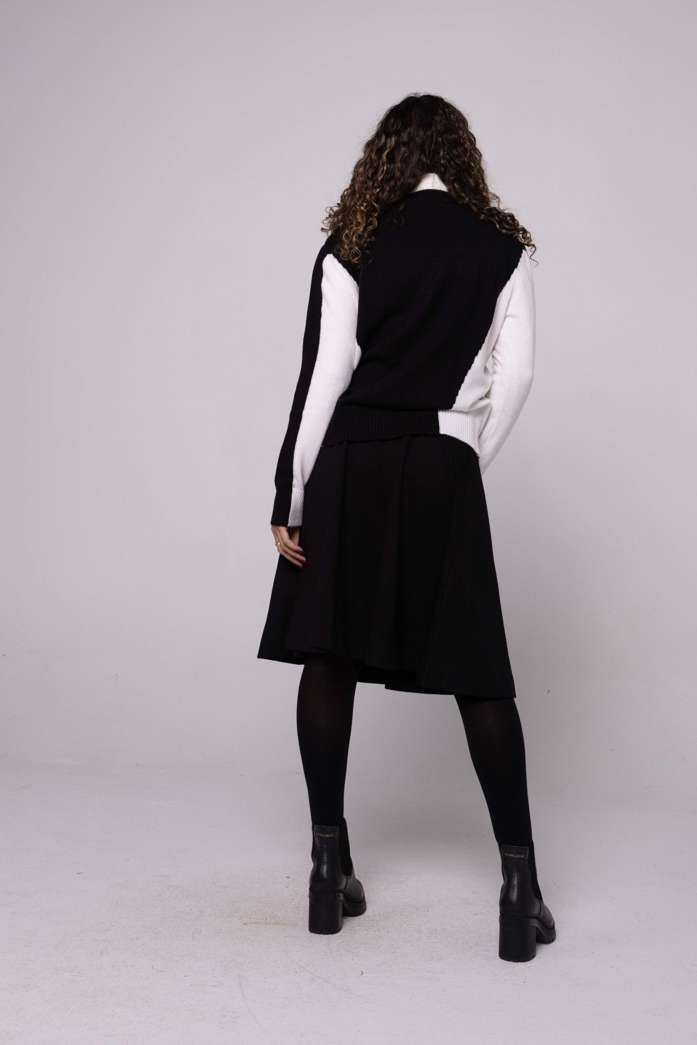 COLORBLOCK CARDIGAN