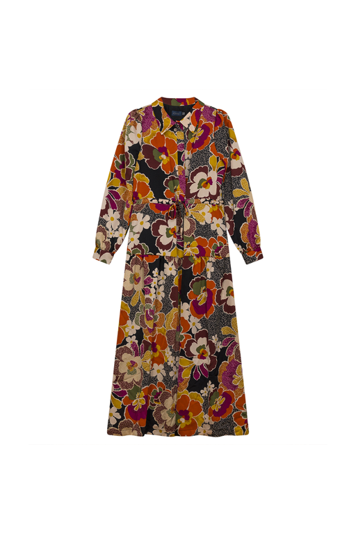 FLORAL PRINT LADIES DRESS שמלה