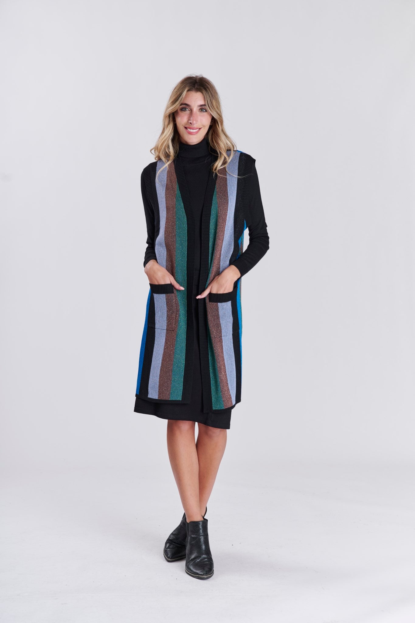 SHIMMER SWEATER VEST