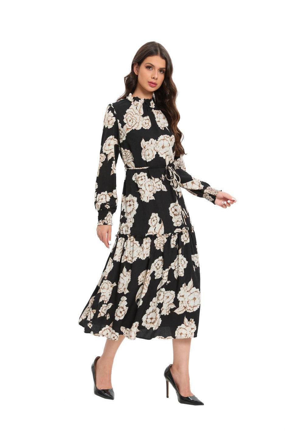 TIMELESS BLOOM MIDI DRESS שמלה