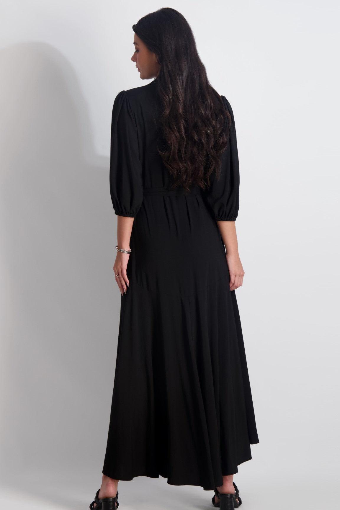WRAP MAXI שמלה