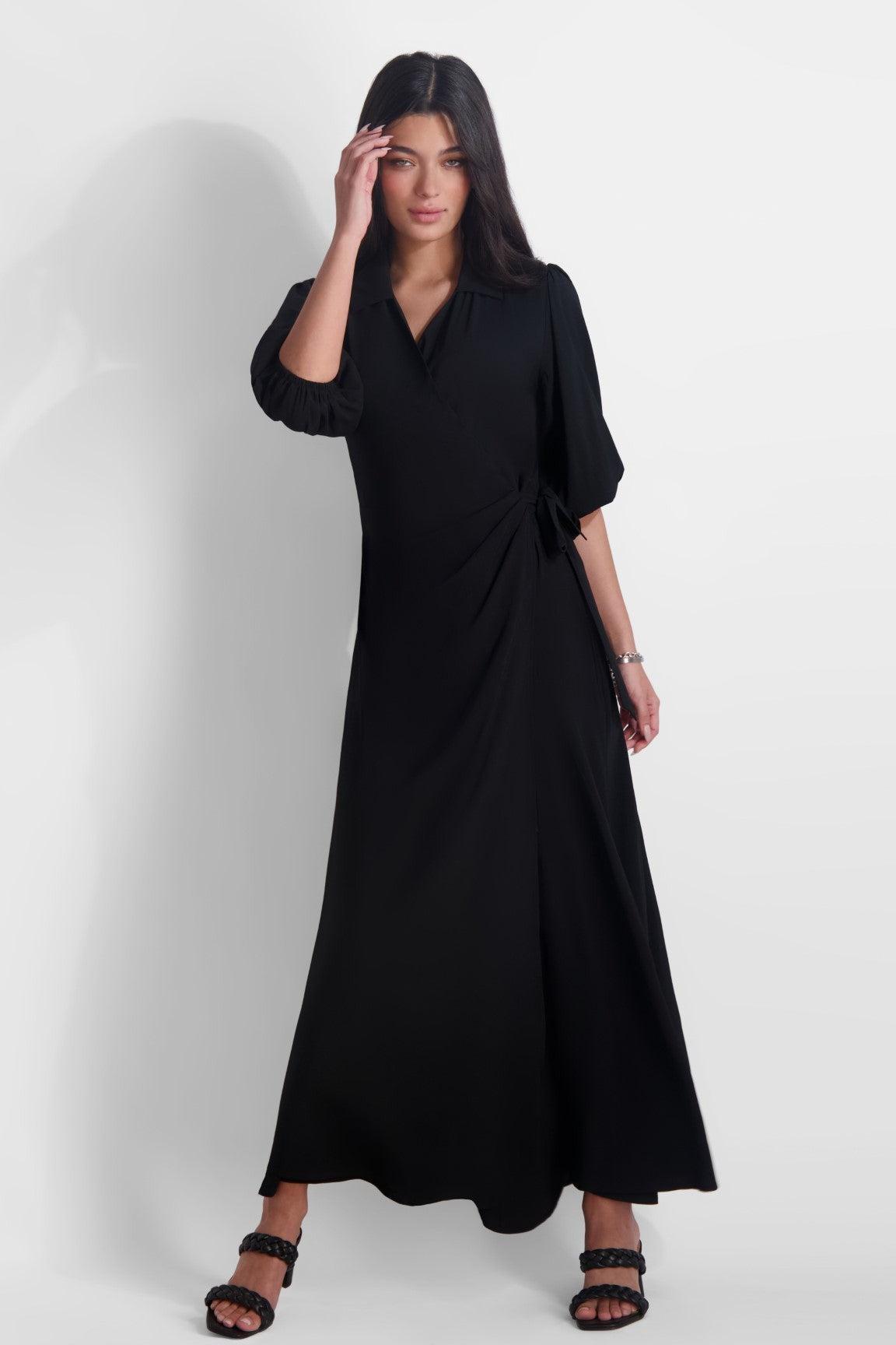 WRAP MAXI שמלה