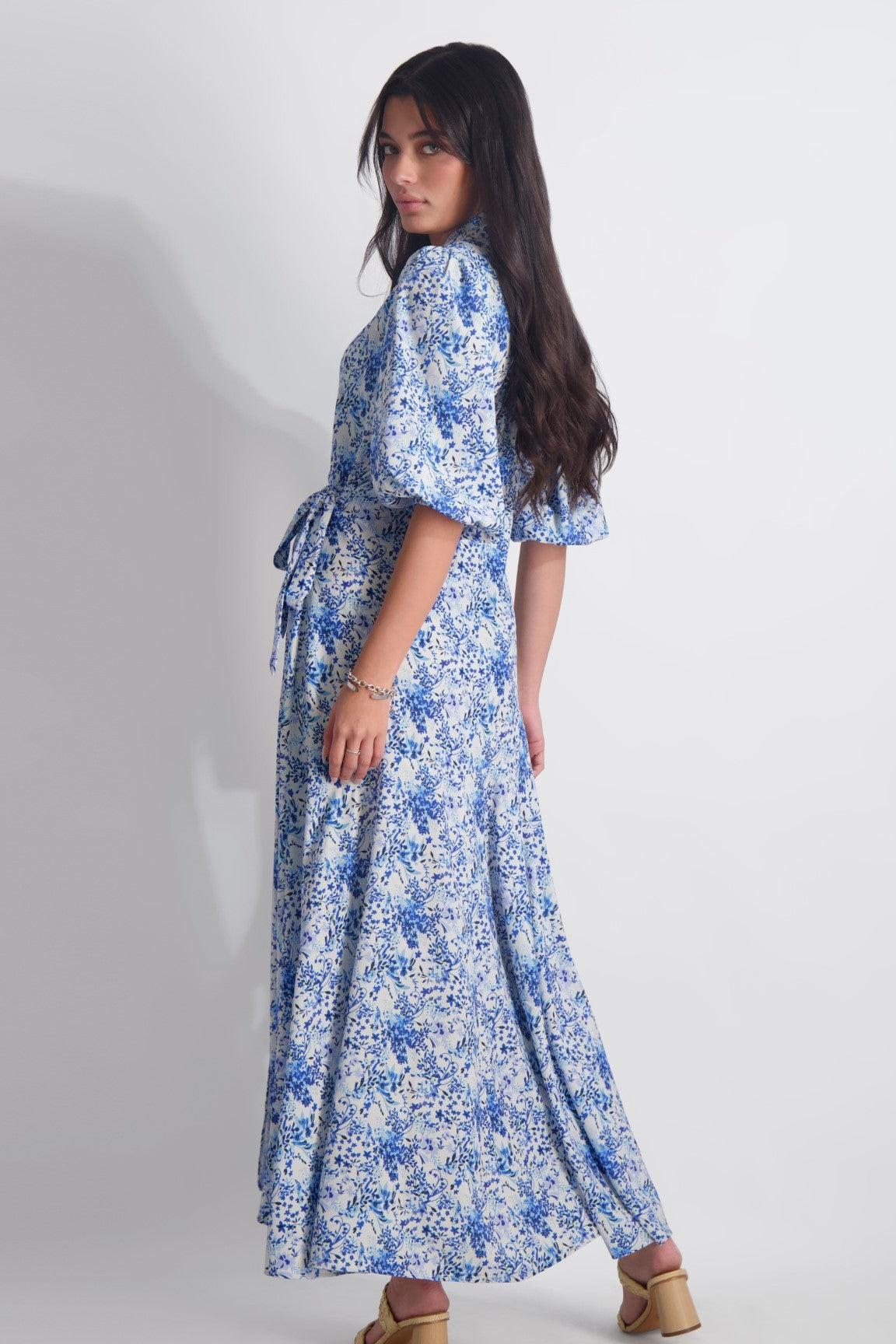 WRAP MAXI שמלה