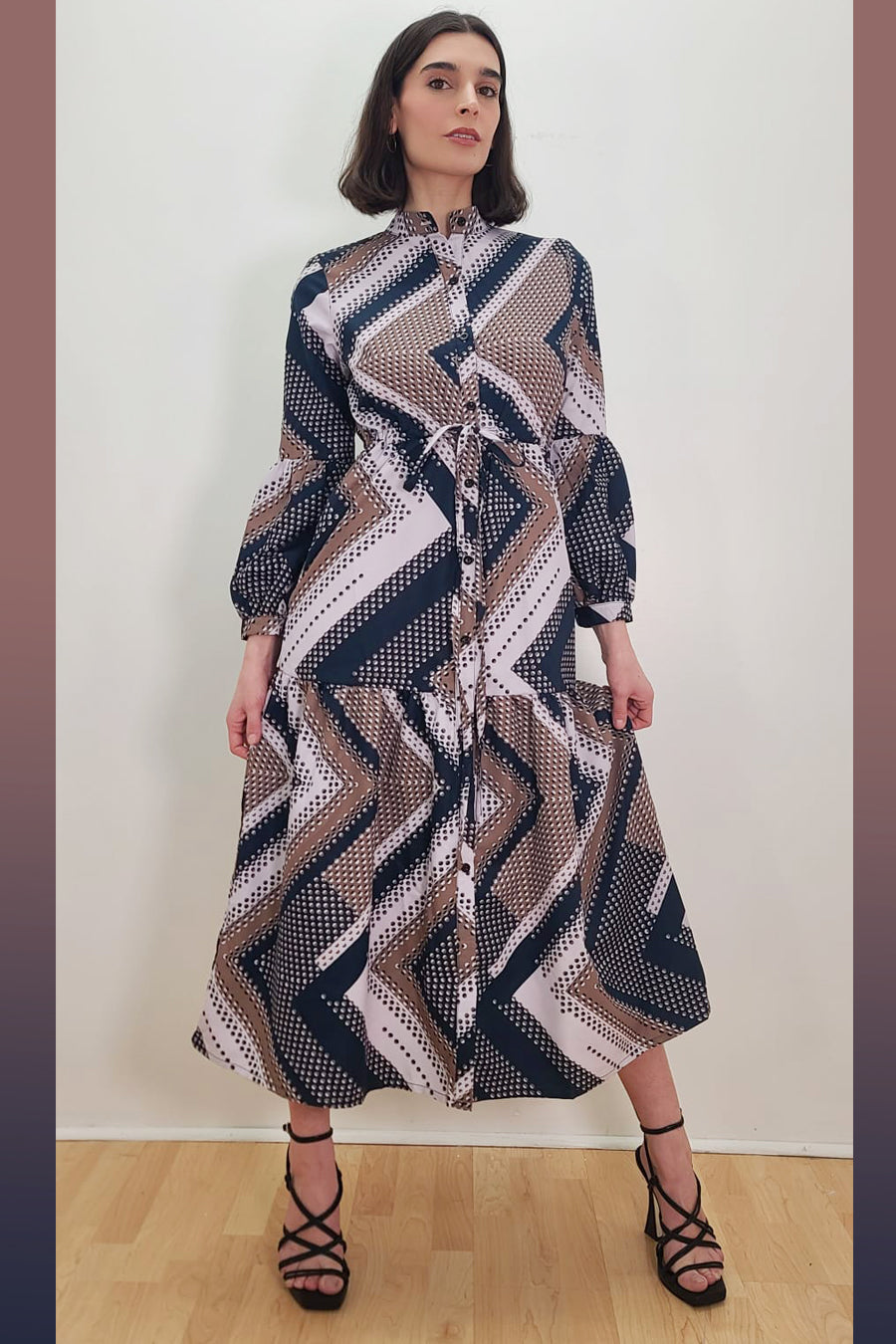 ZIGZAG DRESS שמלה