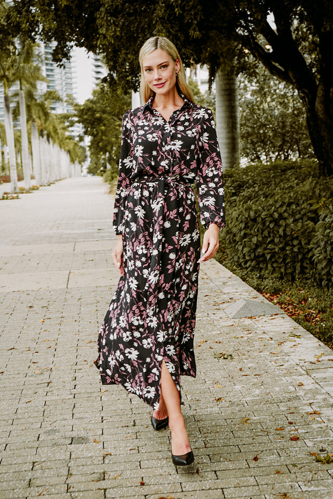 BOXY MAXI DRESS שמלה
