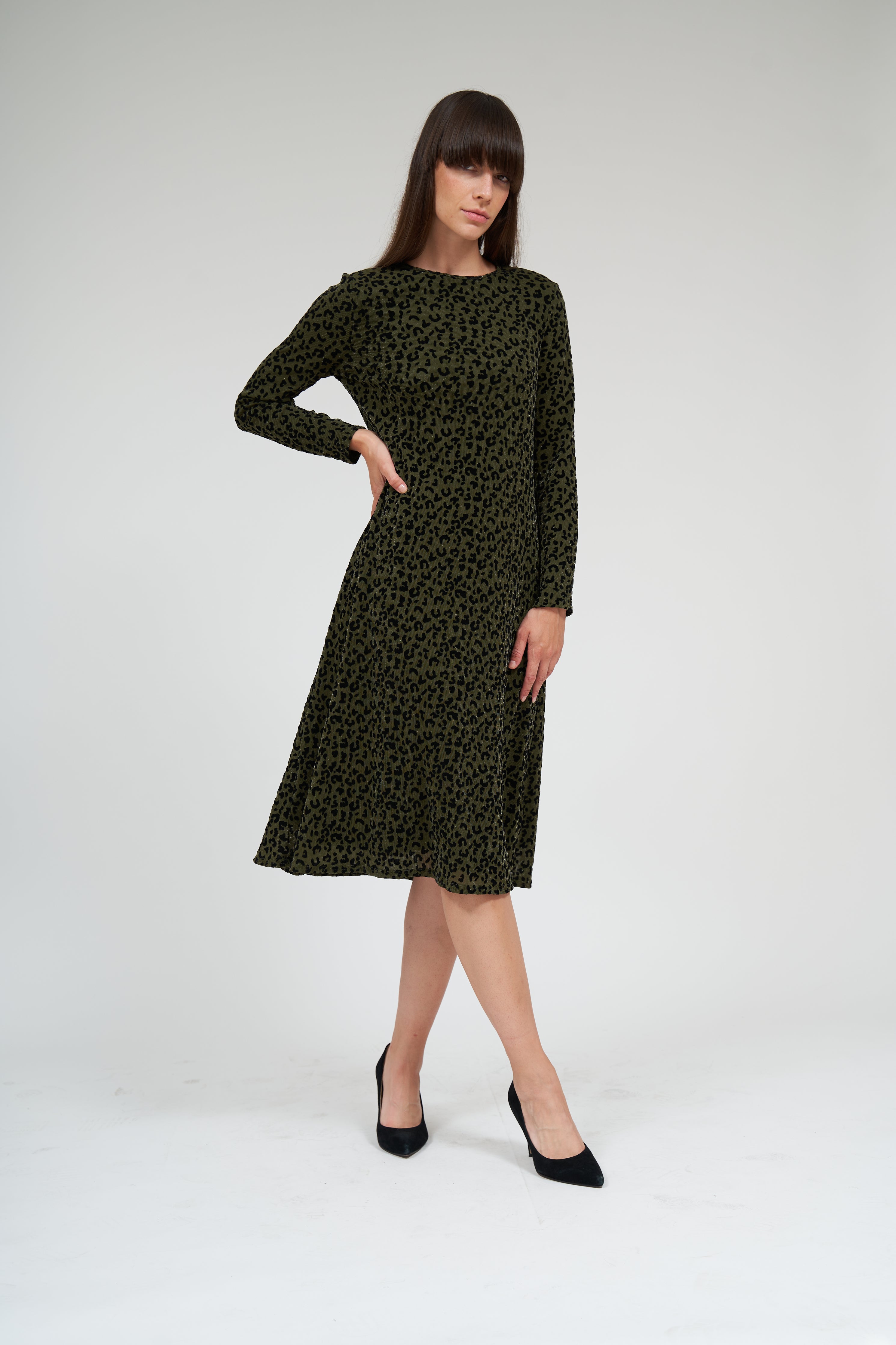 ALYSSA SWING DRESS שמלה
