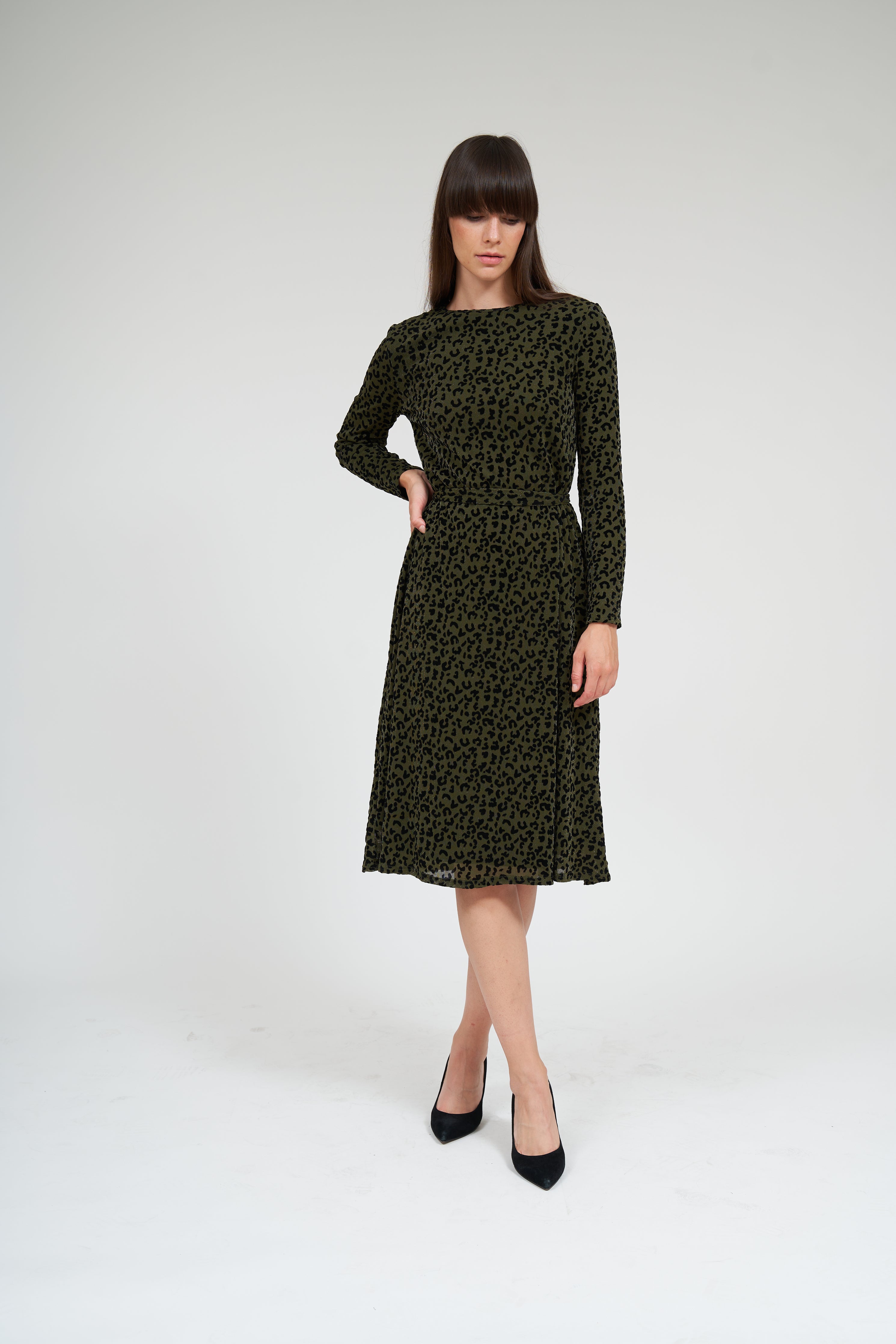 ALYSSA SWING DRESS שמלה