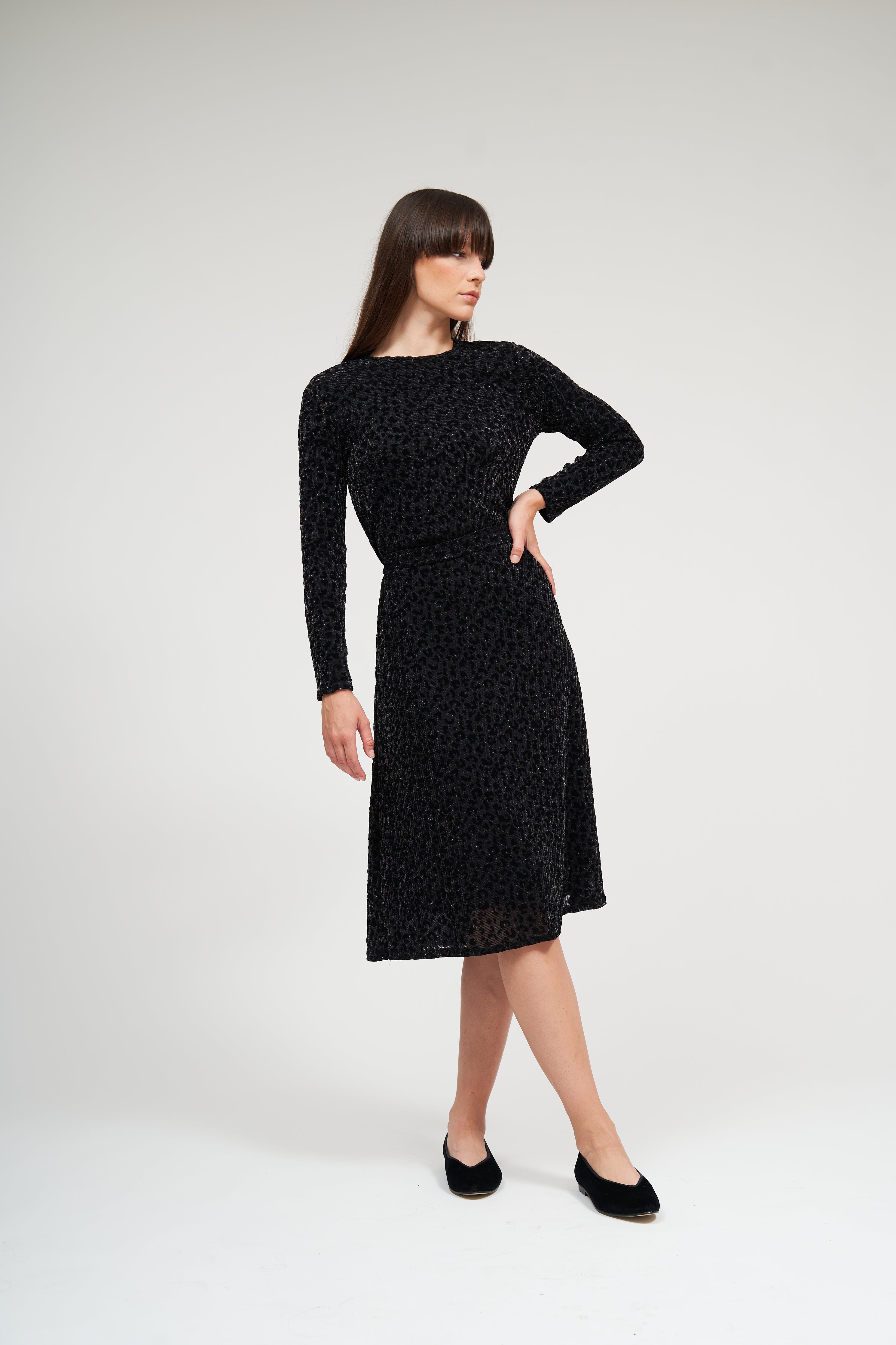ALYSSA SWING DRESS שמלה