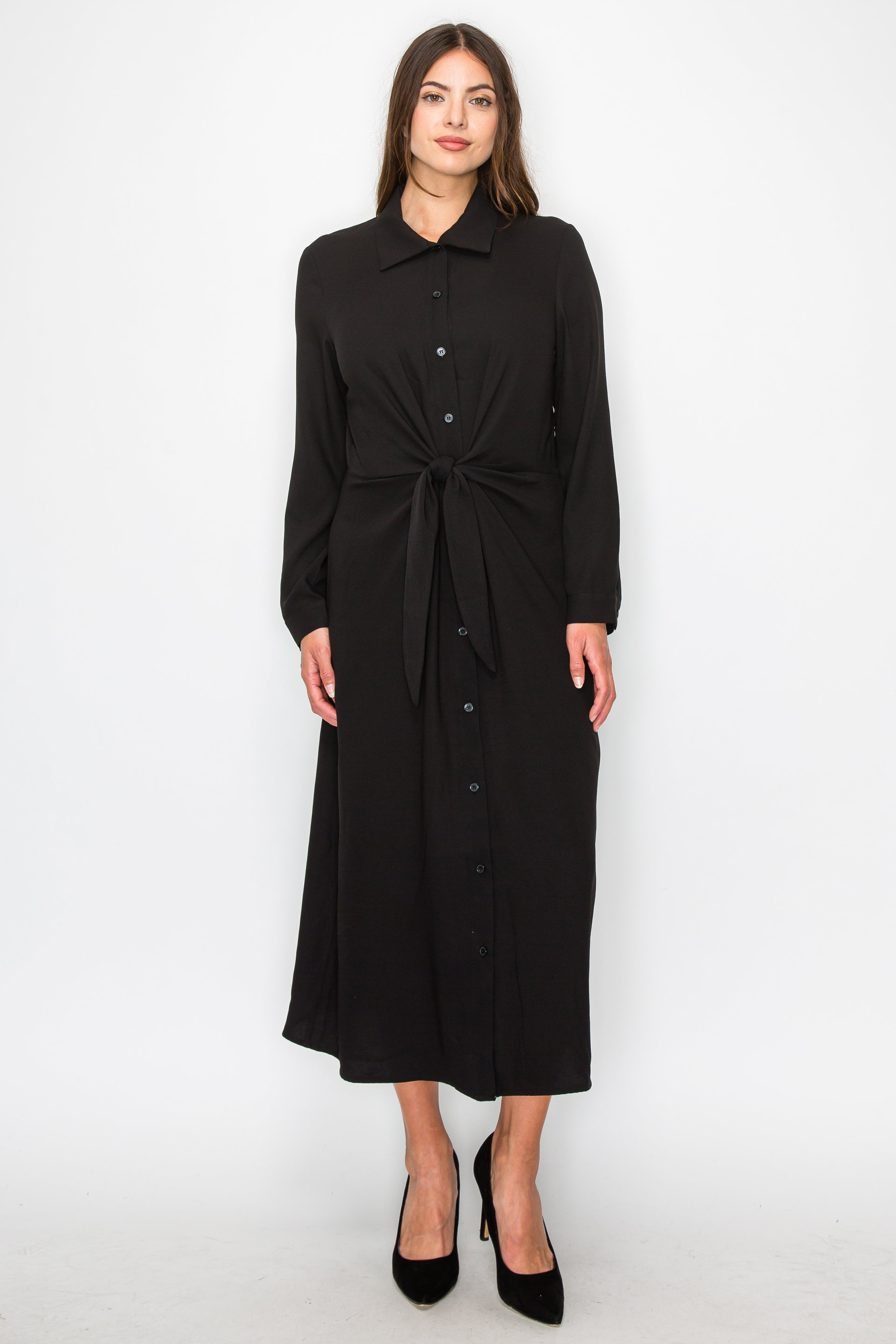 SOLID KNOT DRESS