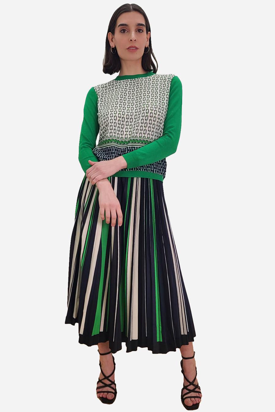 MATCHING NANCY YANG SKIRT חצאית