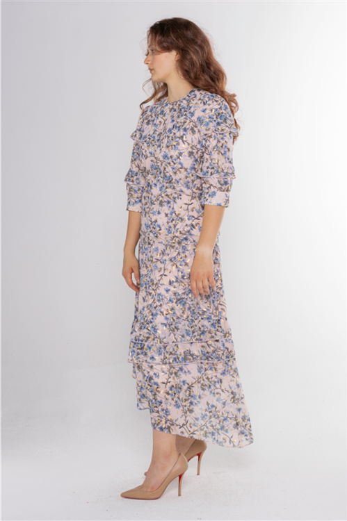 2PC FLORAL PRINT TOP חולצה