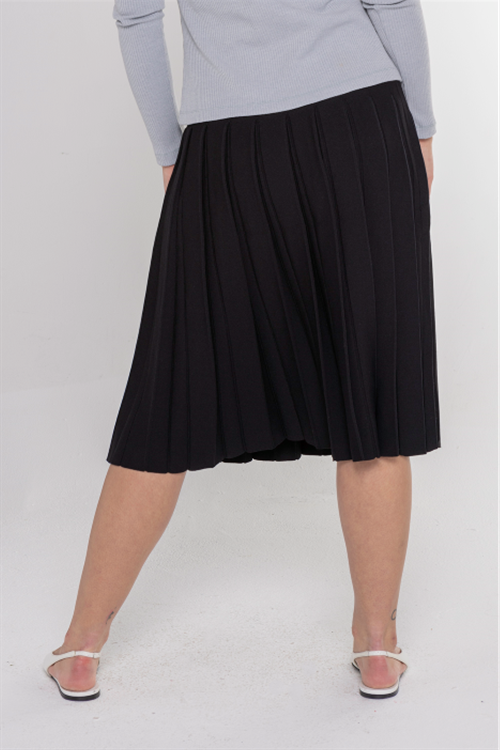 FOREVER PLTD KNIT 27" SKIRT חצאית