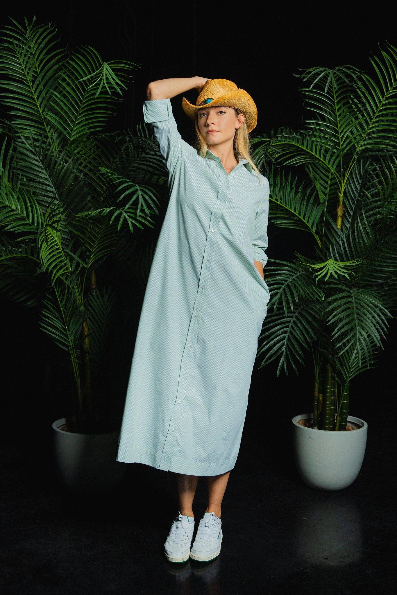 CHARLOTTE SHIRT DRESS שמלה