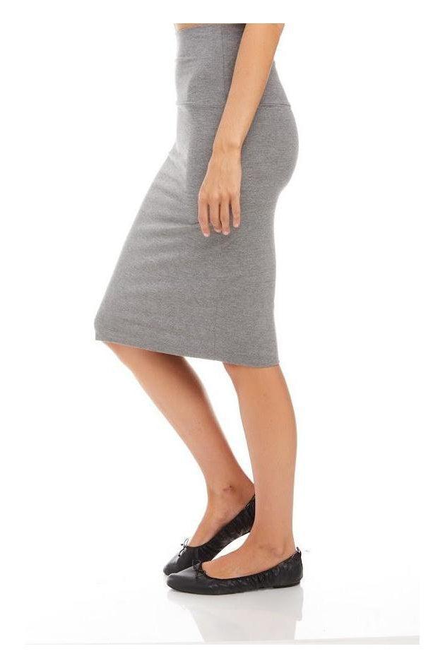 MODAL PENCIL SLIM SKIRT חצאית