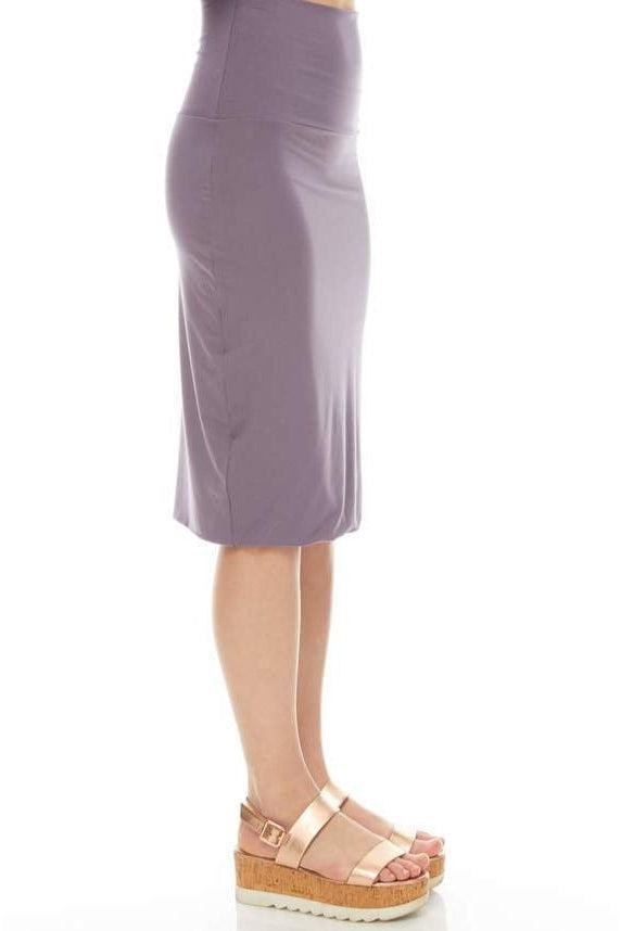 MODAL PENCIL SLIM SKIRT חצאית