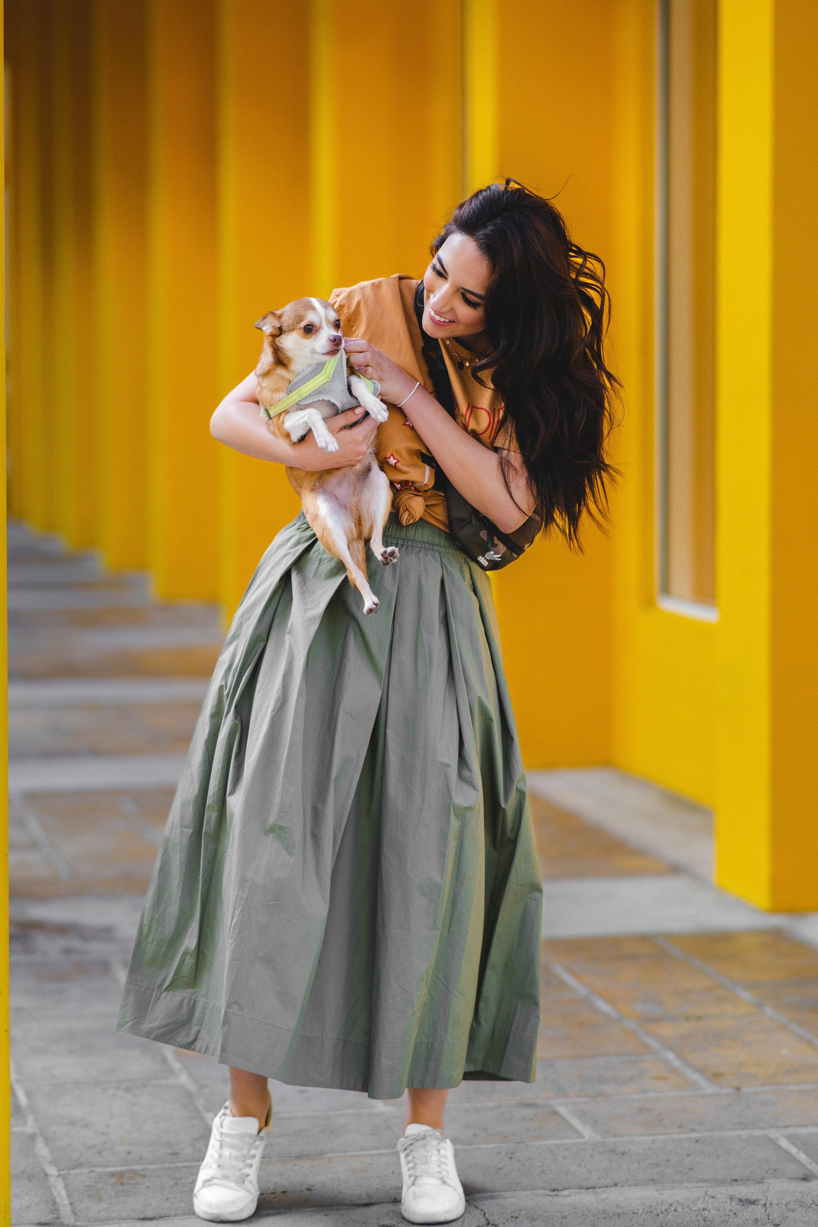 RILEY MAXI SKIRT חצאית