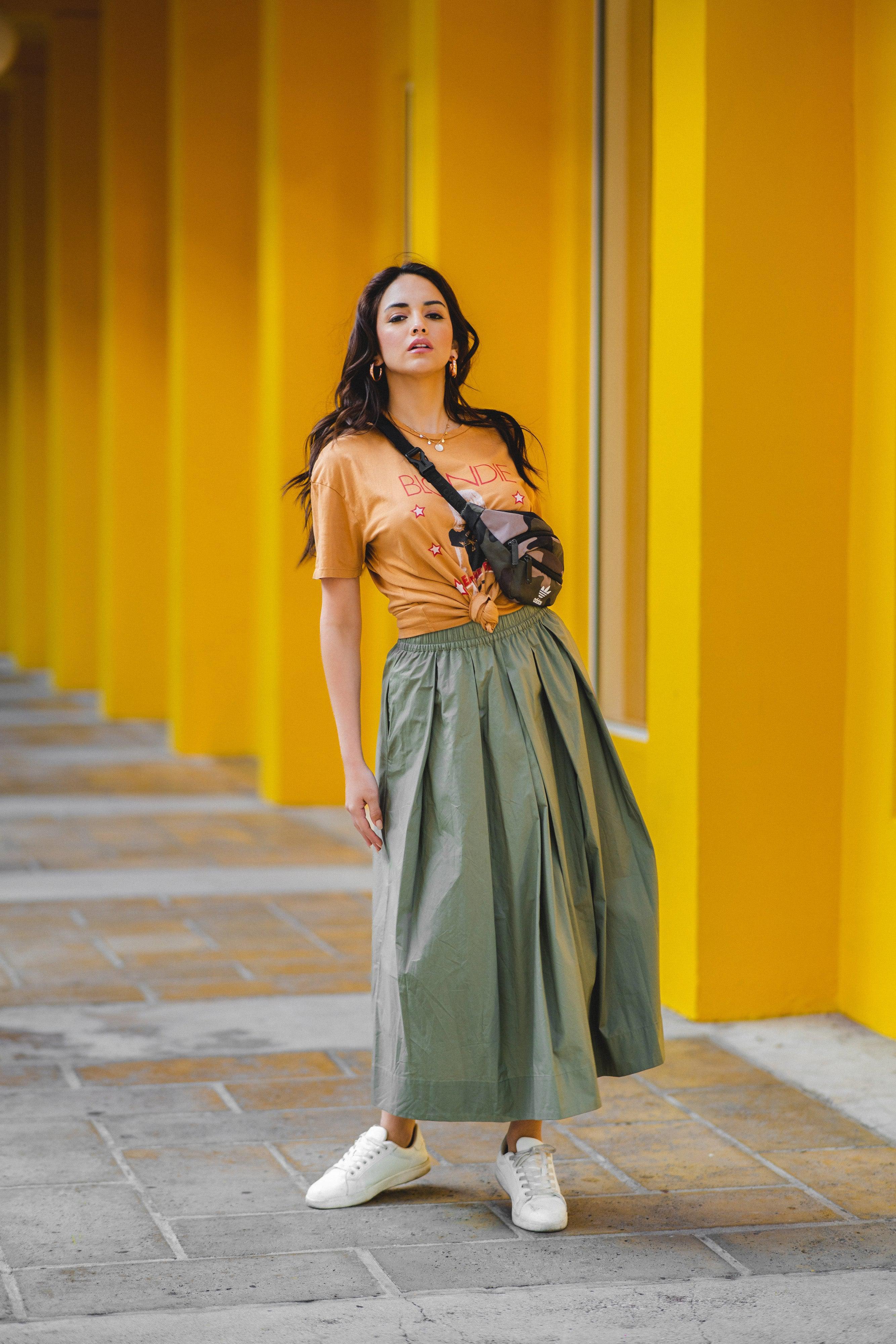RILEY MAXI SKIRT חצאית
