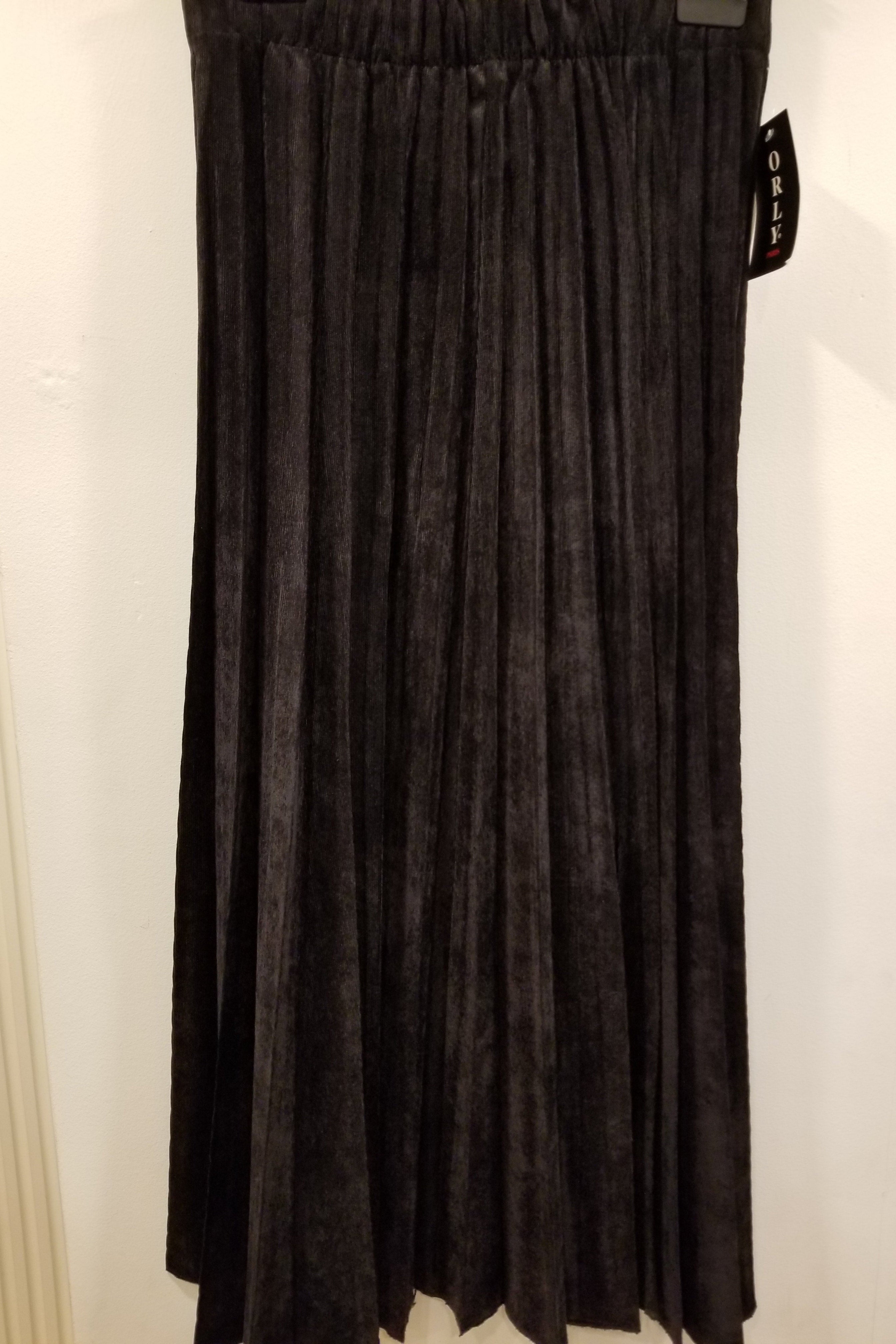 Corduroy Midi Skirt חצאית