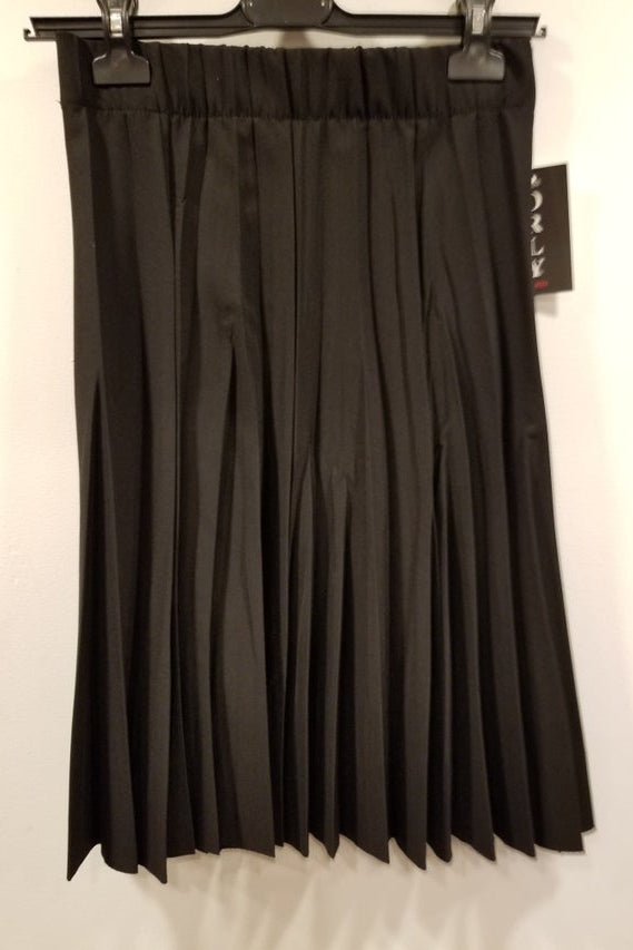 CREPE MIDI SKIRT חצאית