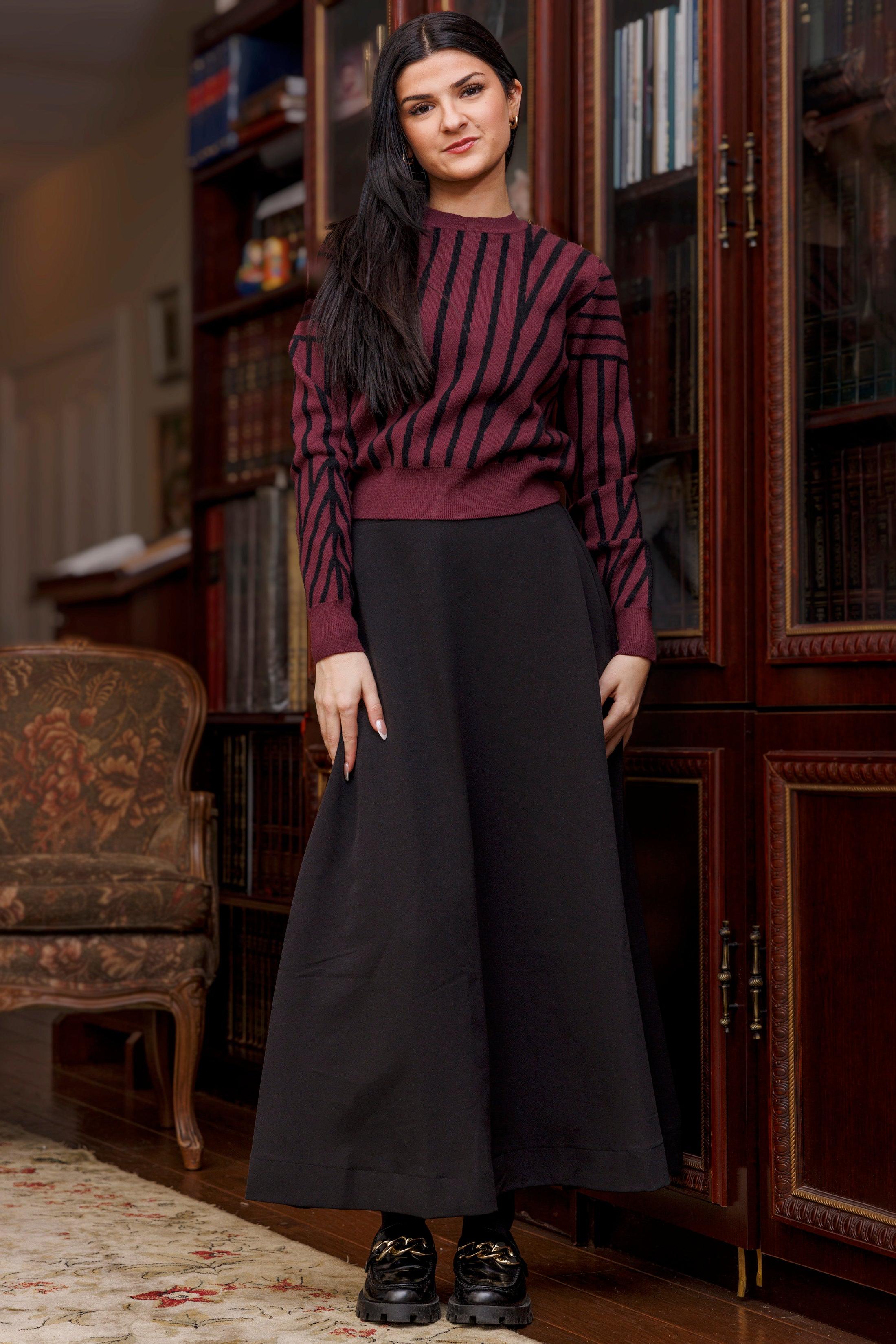 LINES PATTERN SWEATER
