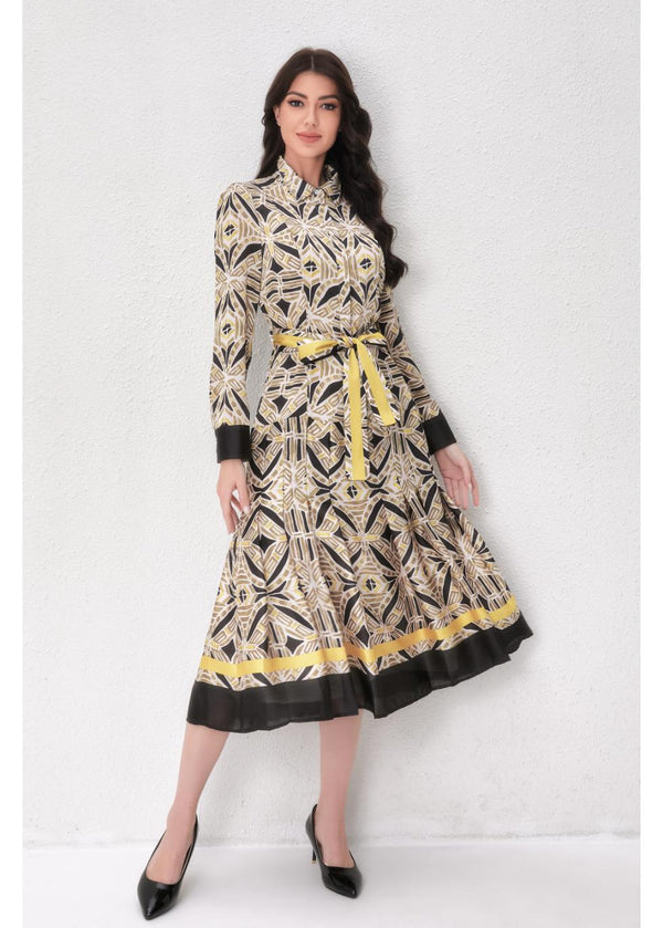 DECO SOLEIL MIDI DRESS