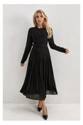 OBSIDIAN GARDEN MIDI DRESS