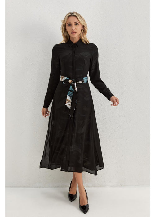 MIRAGE PETAL MIDI DRESS