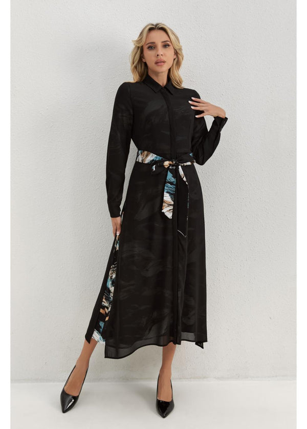 MIRAGE PETAL MIDI DRESS