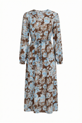 MOCHA BLUEBELL MIDI DRESS