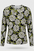 Midnight Garden Black/White Floral