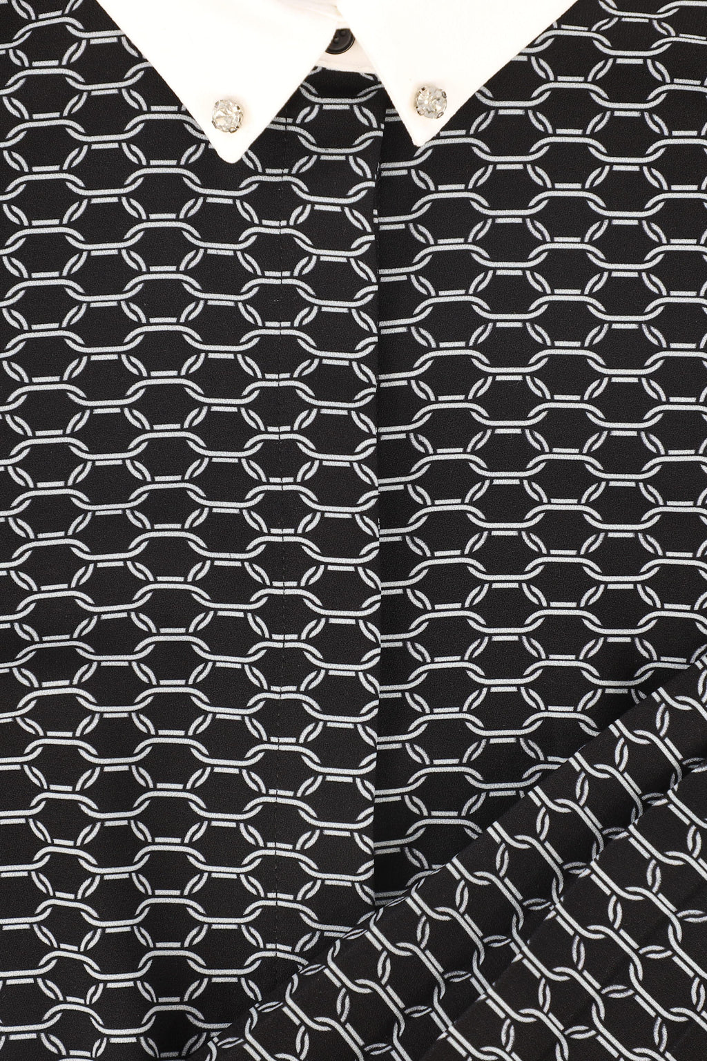 CHAIN PRINT DRESS
