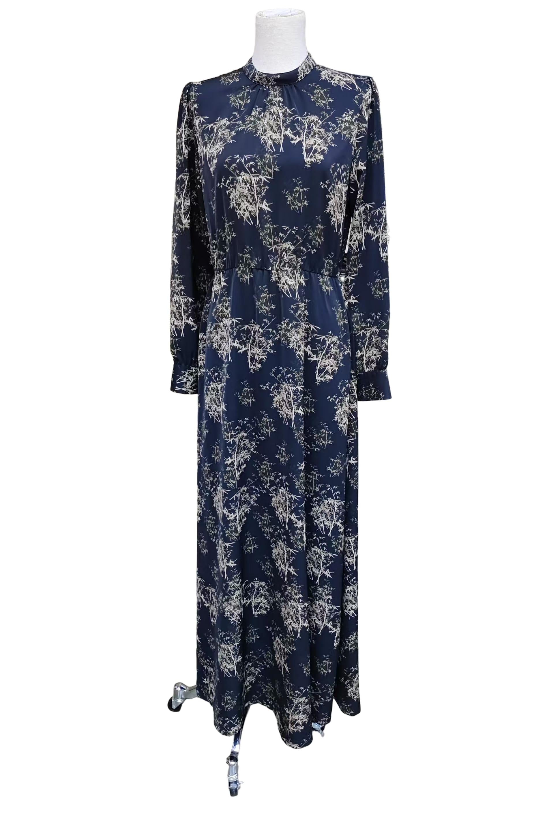 BAMBOO PATTERN DRESS