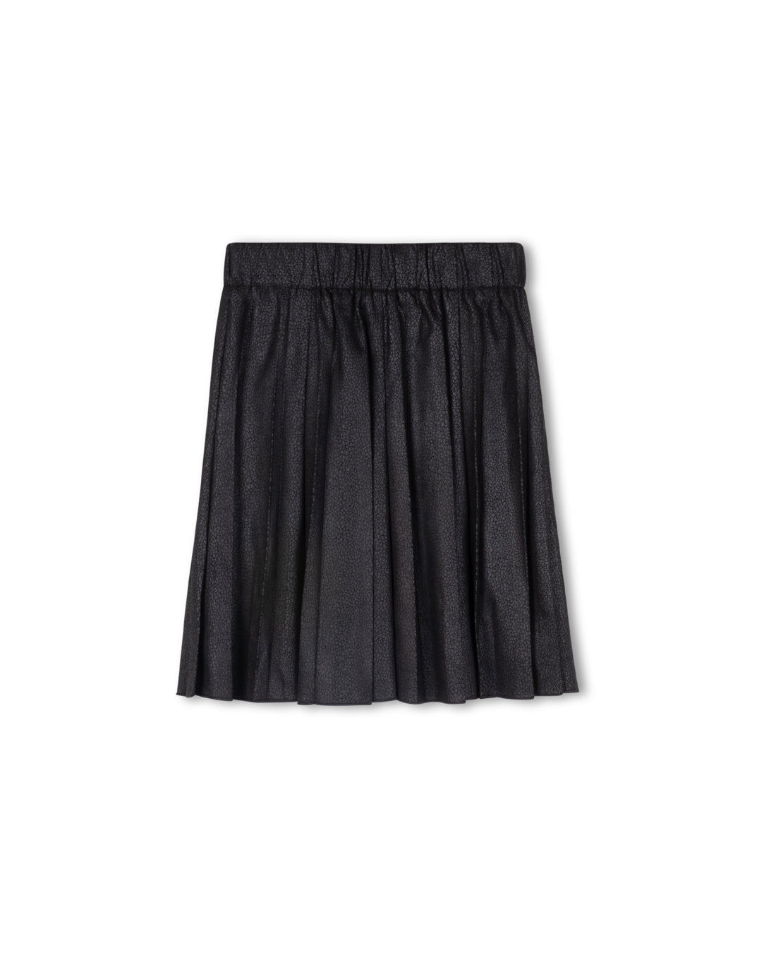 FILLY-LEATHER-SUEDE-PLEAT-SKIRT