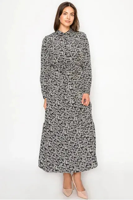 MINI FLORAL SHIRTDRESS