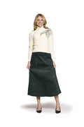 LIL 13708 Embroidered Turtleneck