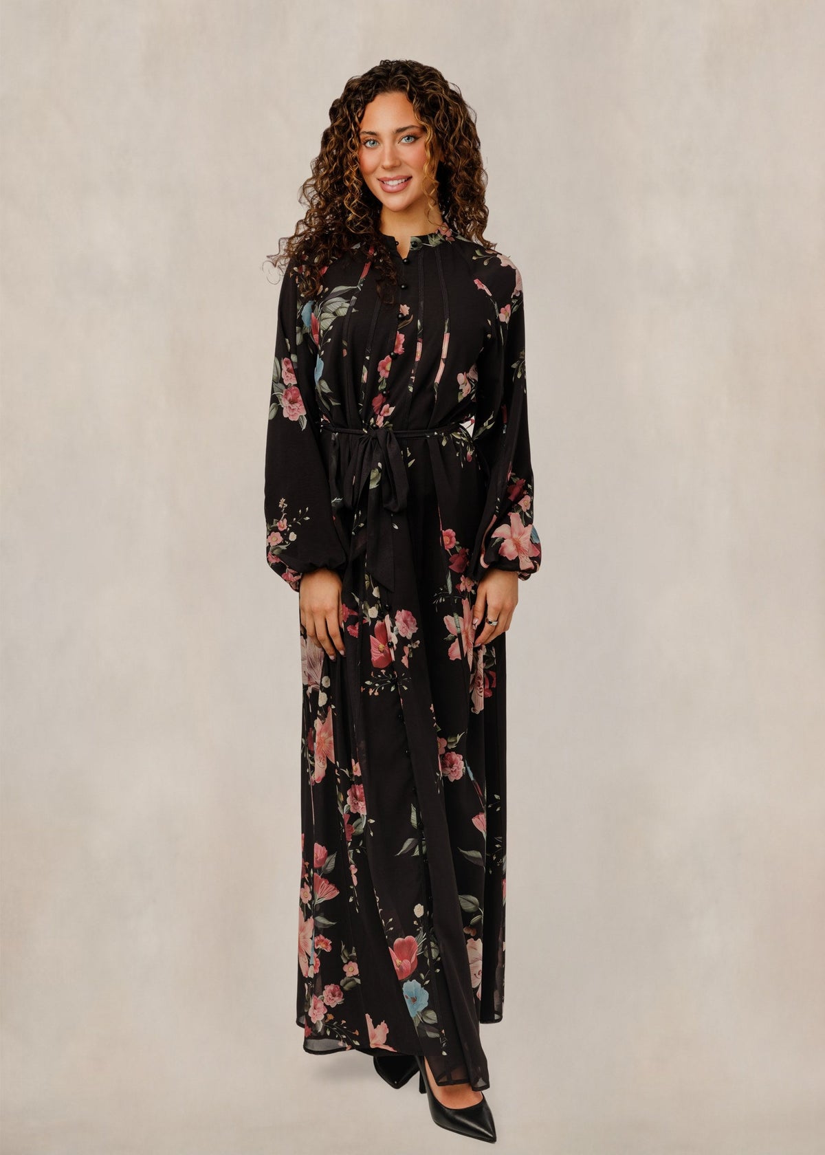FLORAL PRINTED DRESS