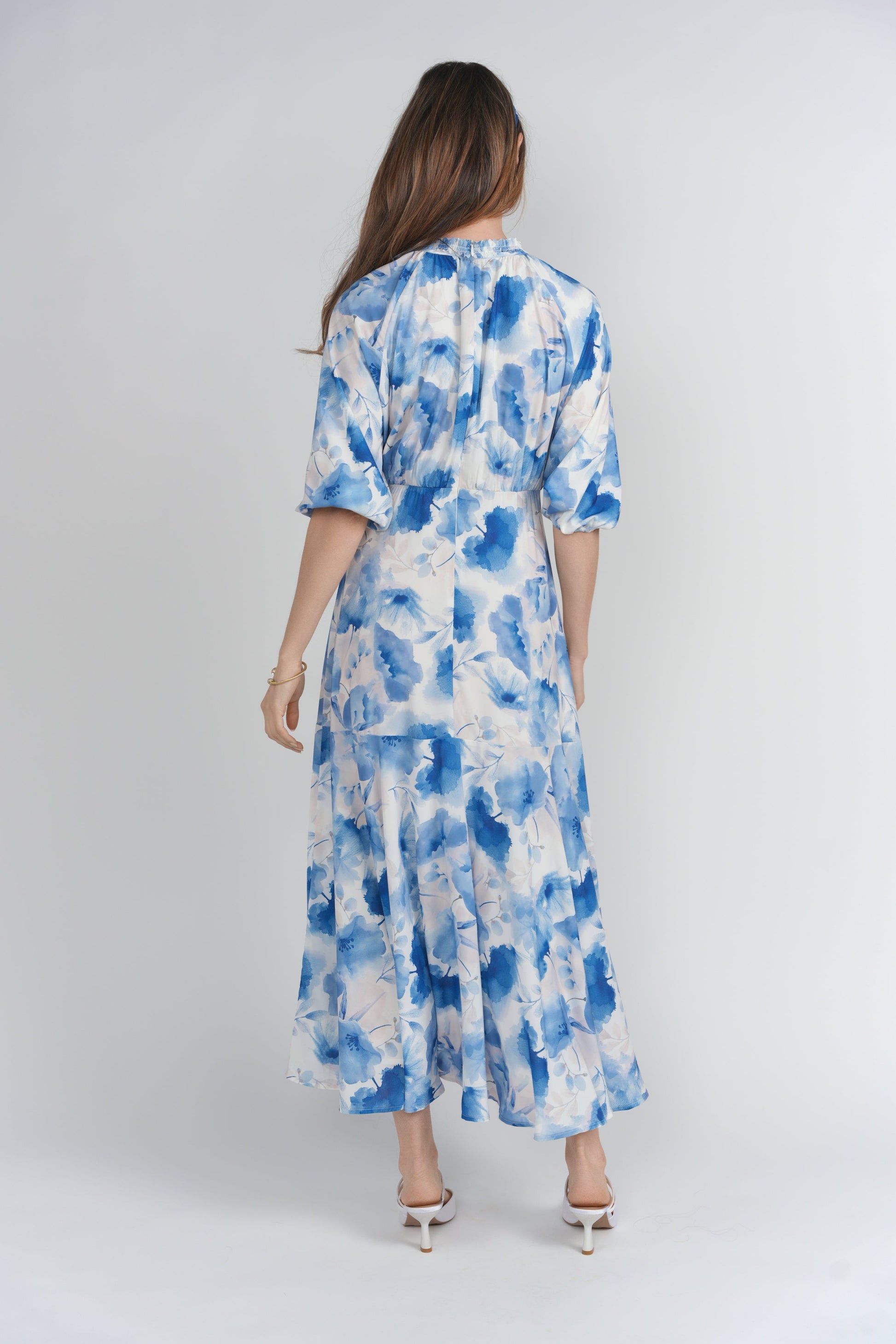 FLORIA MAXI WITH ELASTIC WAIST