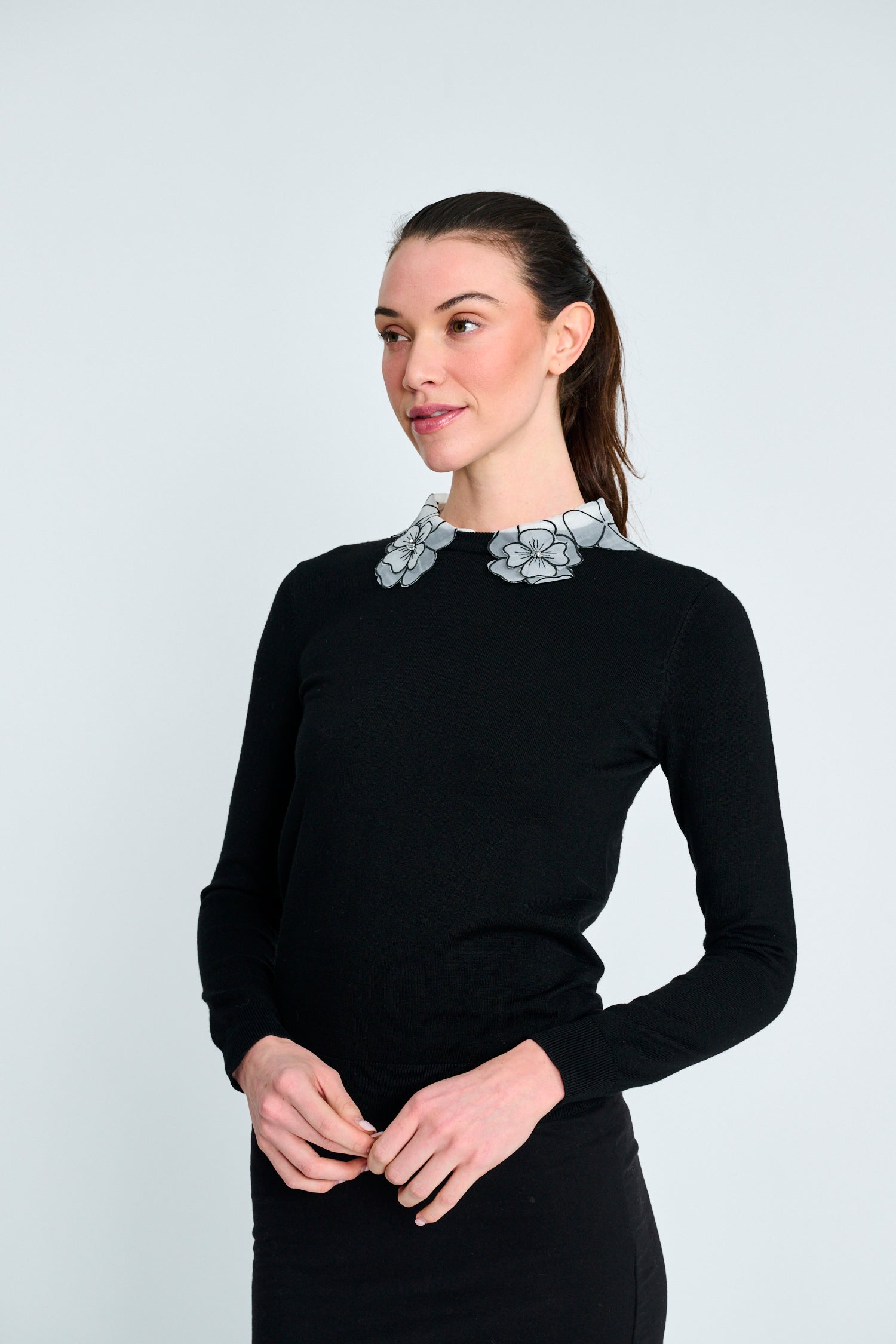 MIZ 335261 Knit Top