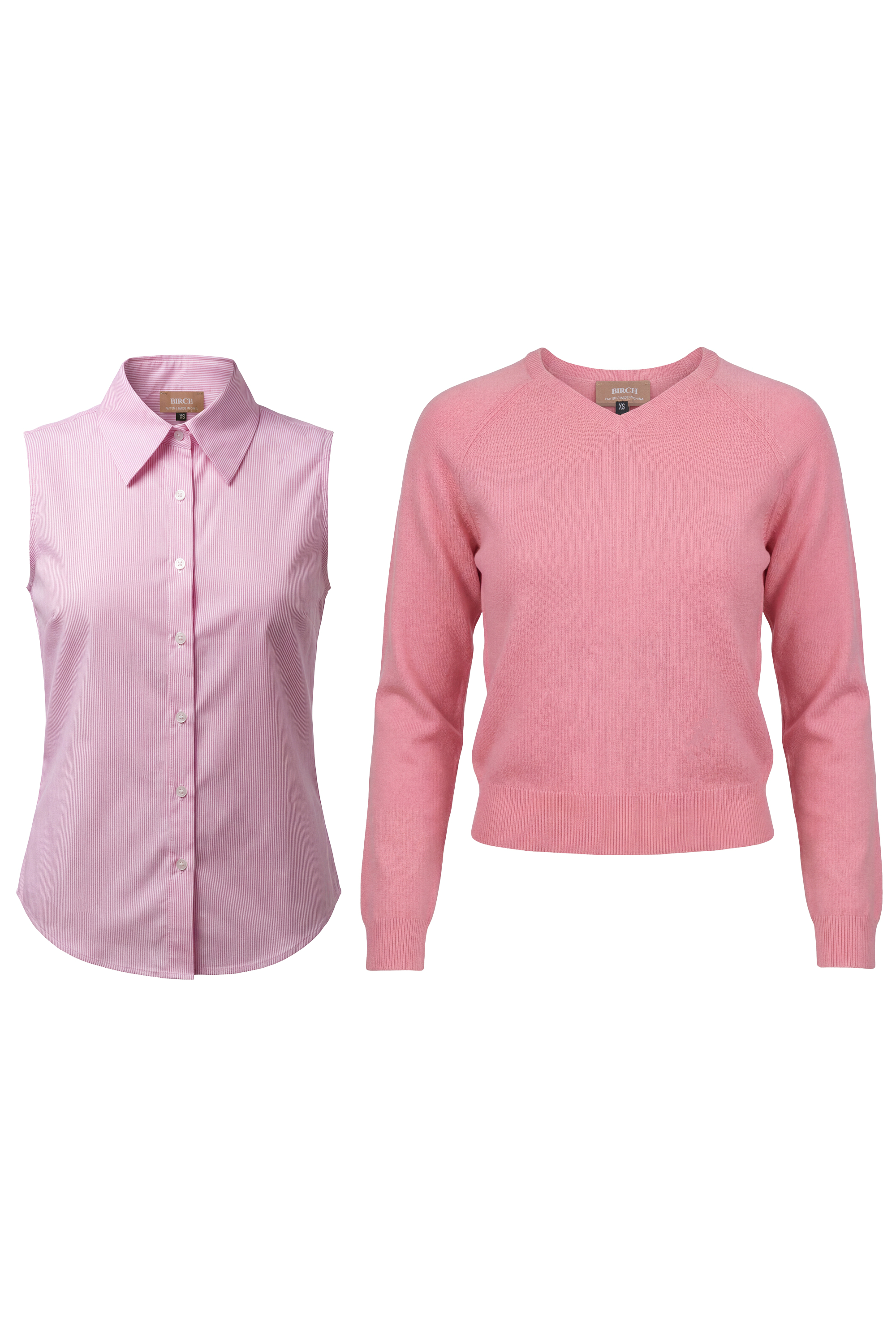 Ladies Sweater Shirt Combo