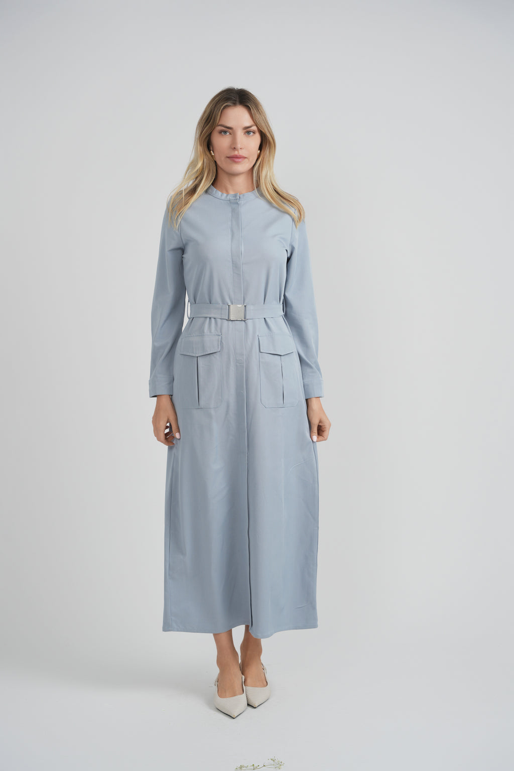 Ladies Cargo Midi Dress
