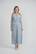 Ladies Cargo Midi Dress