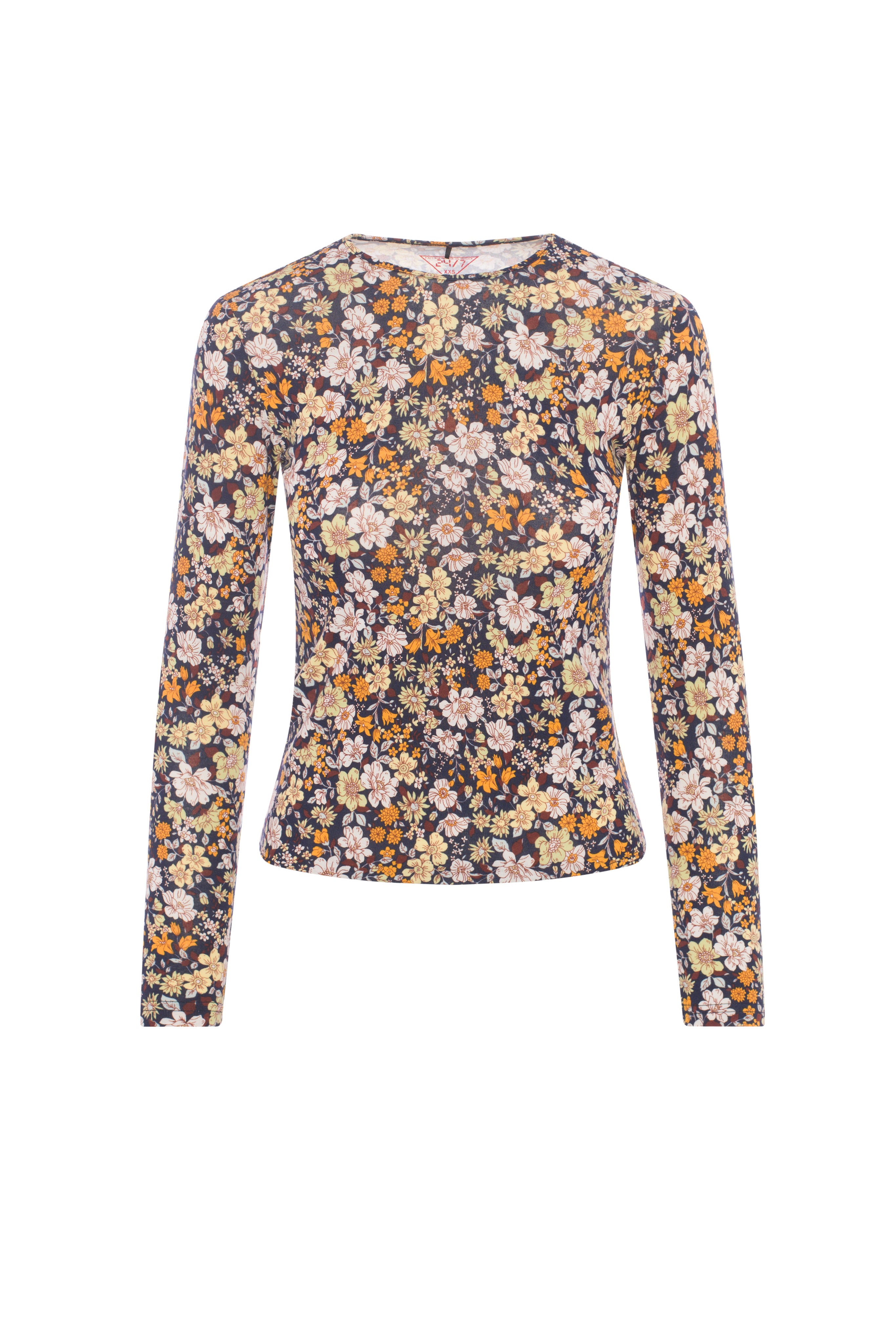 Ladies Printed Long Sleeve Tee