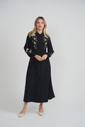 Ladies Embroidered Shirt Dress