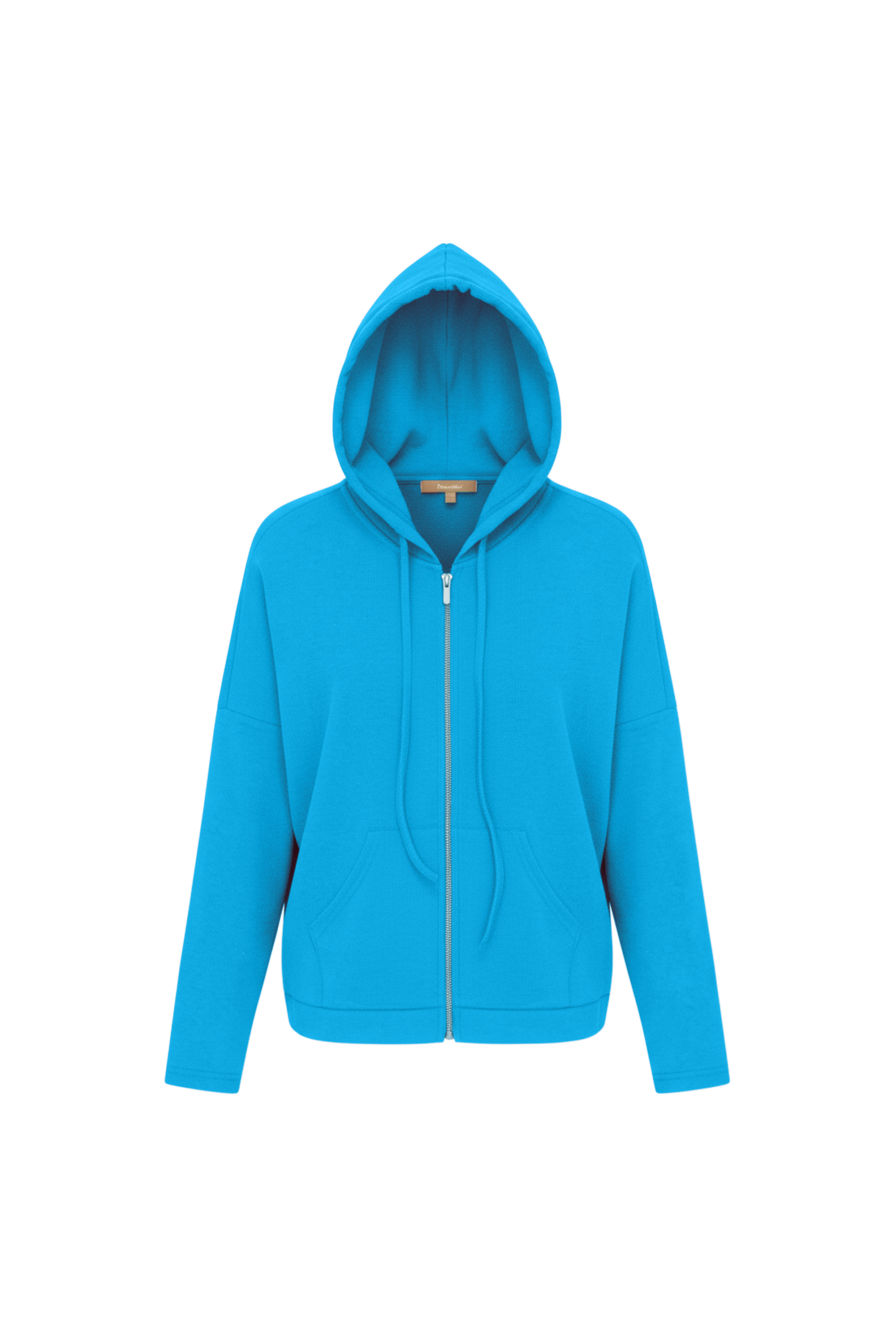 Ladies Ribbed Drop Shoulder Hoodie