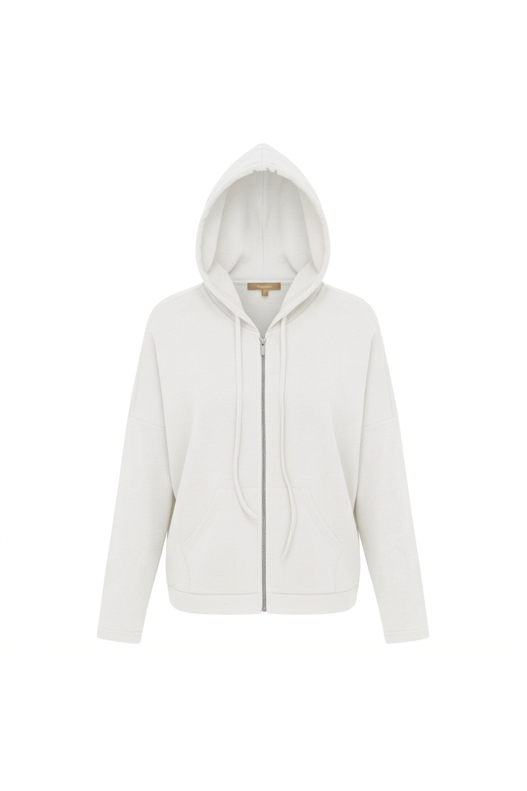 Ladies Ribbed Drop Shoulder Hoodie