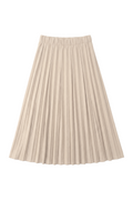 Teen Denim Reg Length Crinkle Pleating Skirt