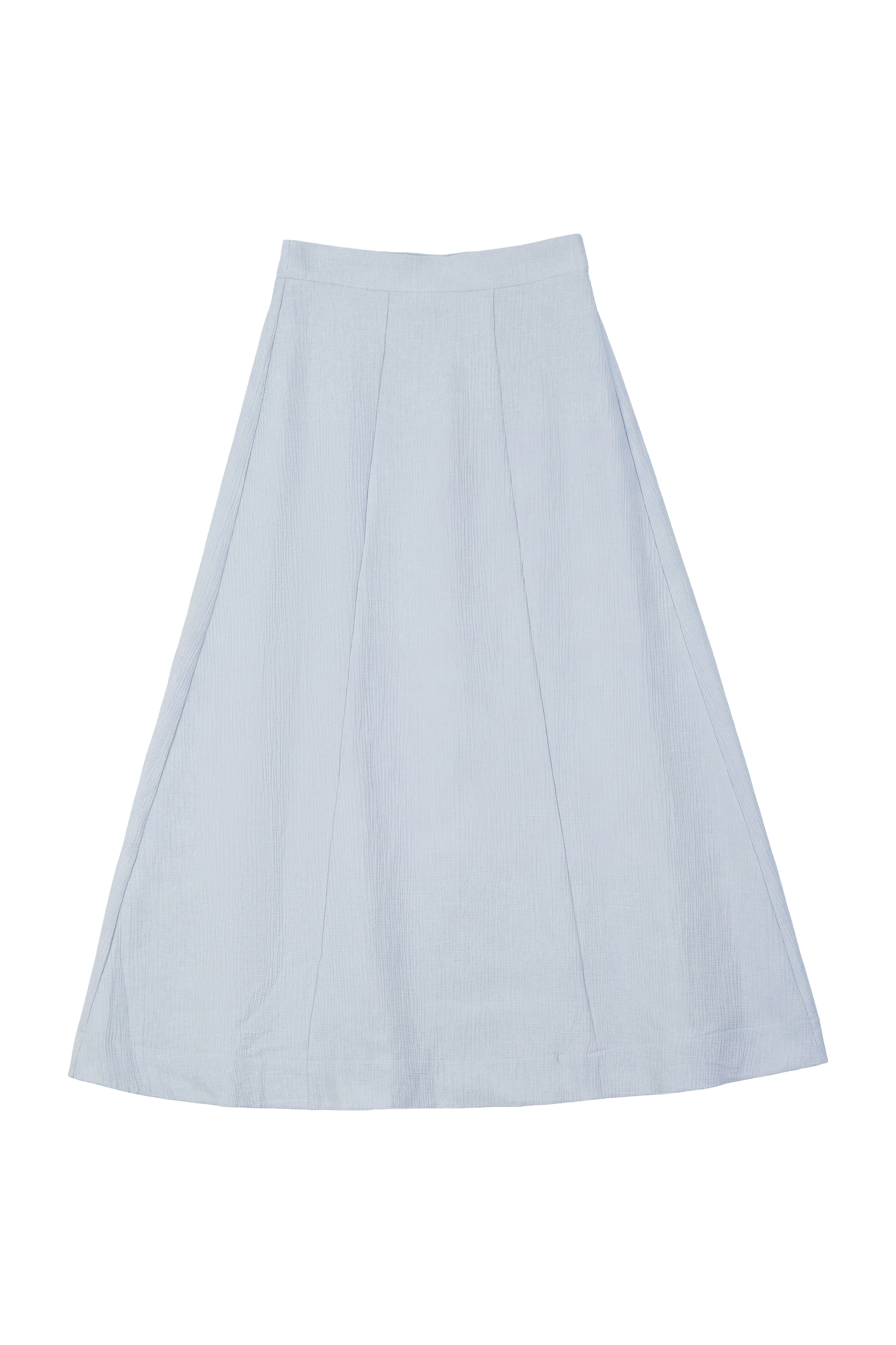 Teen Crinckle Cotton Midi Skirt