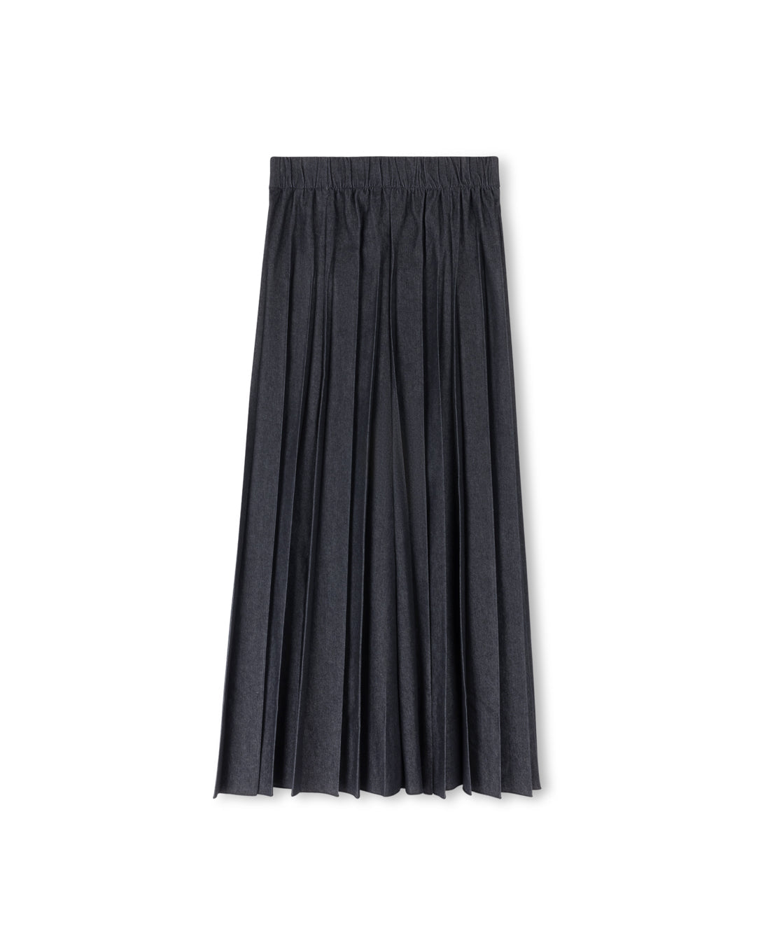 FILLMORE-LEATHER-SUEDE-PLEAT-MAXI-SKIRT